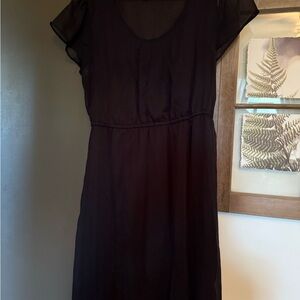 Merona Black Midi Dress